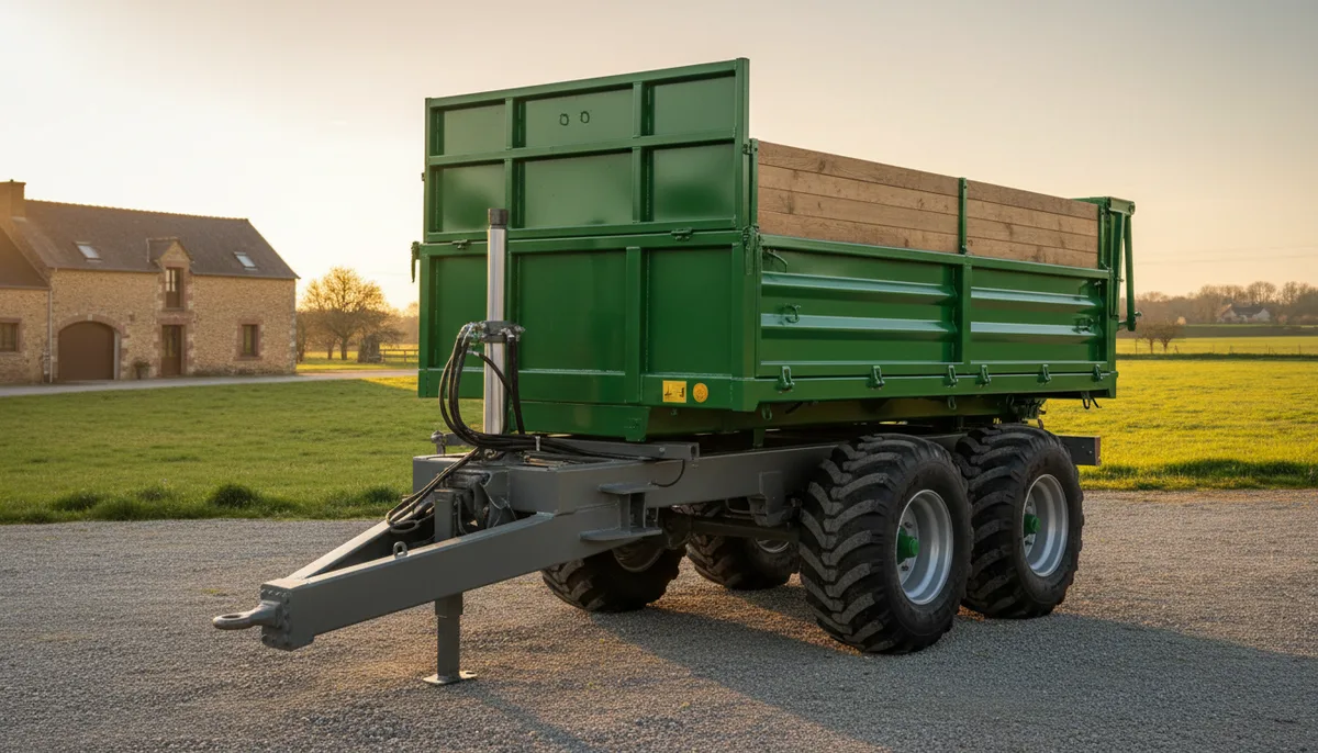 Acheter une remorque agricole d'occasion : guide complet 2026