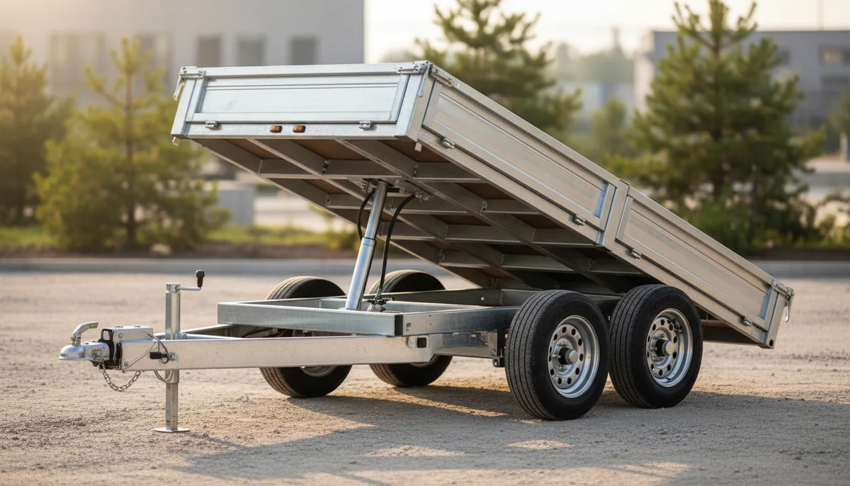 Remorque plateau basculante : guide d'achat et prix 2026