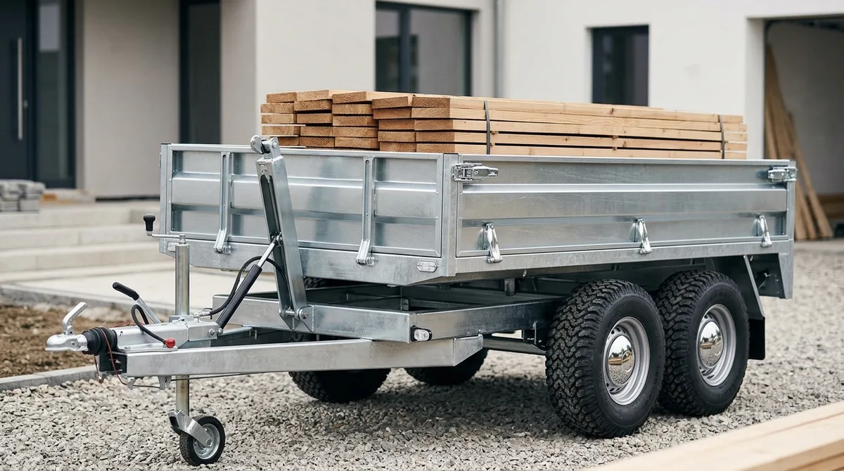 Remorque utilitaire : quel modèle choisir pour vos travaux ?