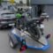 Porte-moto abaissable et pliable Cochet (bleu) PTC600kg
