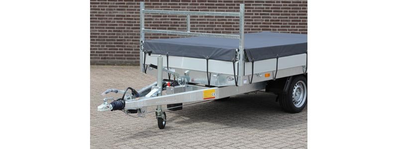 Remorque Benne Hapert 2T Pompe Manuelle
