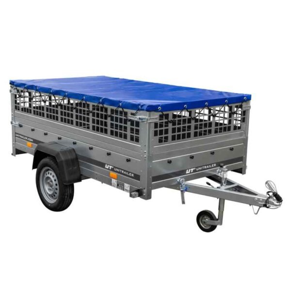 Remorque sans frein UNITRAILER Garden Trailer 230 KIPP, dimensions 230x125 cm