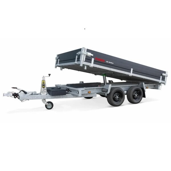 REMORQUE TRI BENNE ANSSEMS KSX 3000 / 305 X 178 ELECTRIQUE GO GETTER