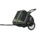 Hamax Remorque Vélo pour Chiens - Pluto Medium - vert/noir
