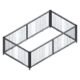 Rehausse grillagée +90cm pour SARIS 306X170