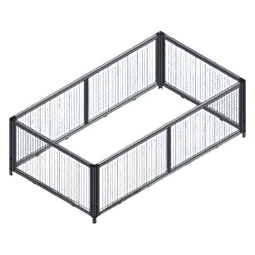 Rehausse grillagée +90cm pour SARIS 306X170