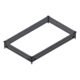 Rehausses de ridelles pleines en alu +30cm pour SARIS 276X170