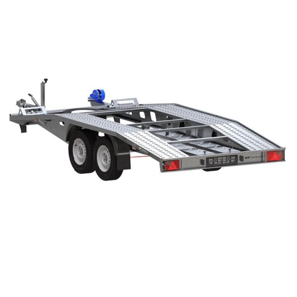Remorque double 450×200 Unitrailer Tempo 4520 DMC 3000 kg